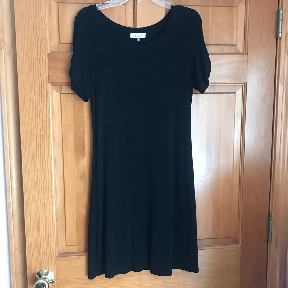 Black Size Small Calvin Klein T Shirt Dress